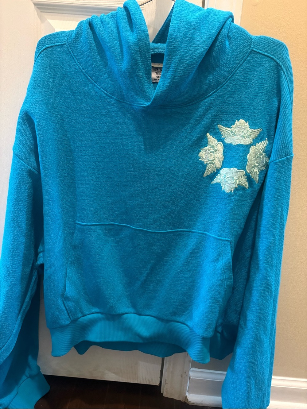 Boys Lie Cropped Hoodie Where is all begins  One Size
